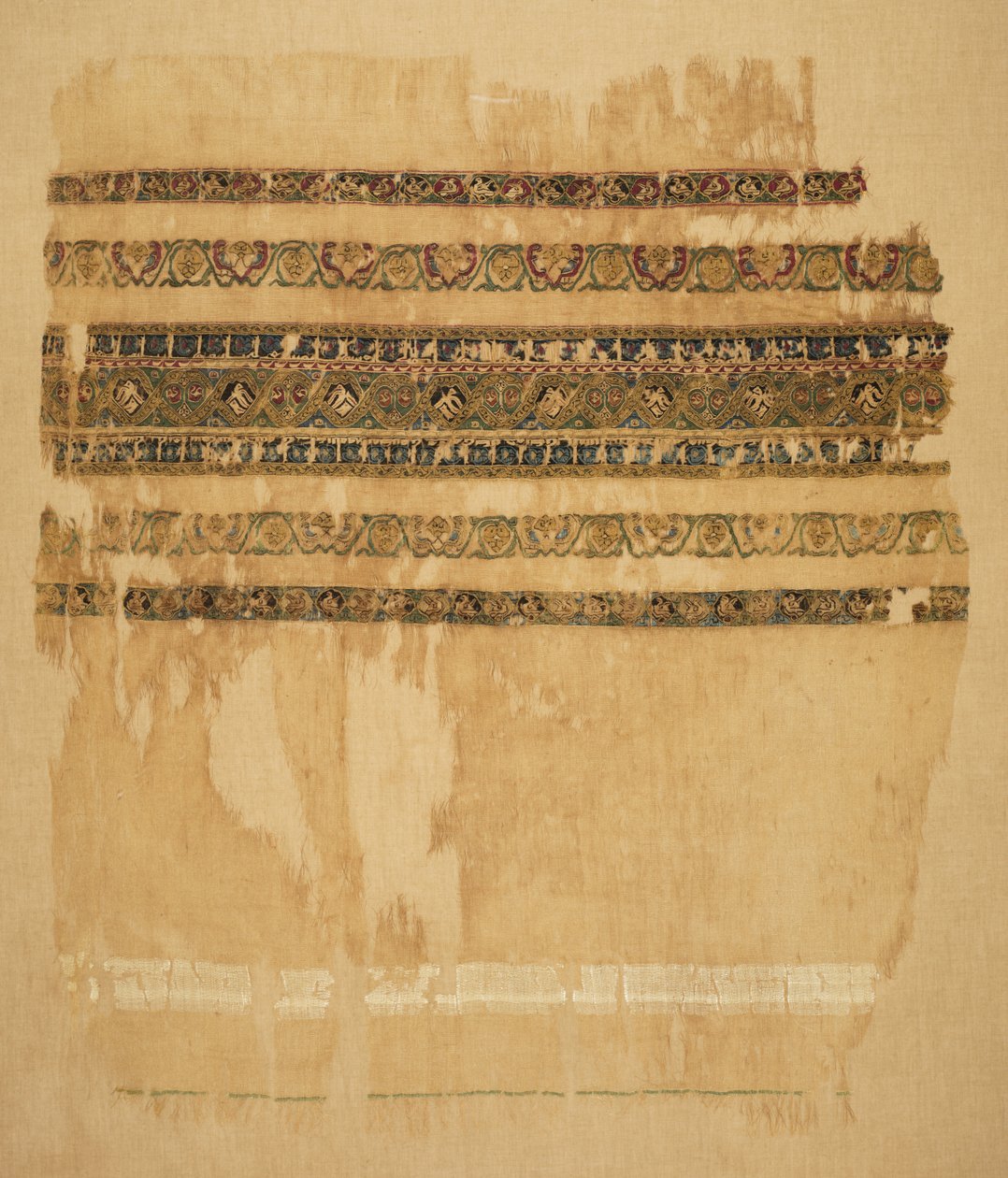 Sarık veya şal ucu tiraz ve altın, 1094. by Unbekannt