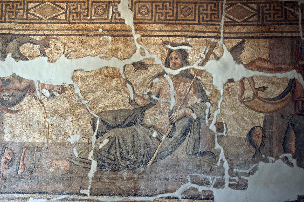 Türkiye, Thetis Balık Mozaiği Arasında, İskenderum'dan, Türkiye by Unbekannt