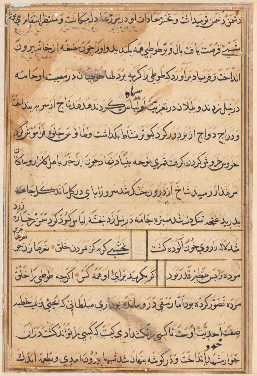 Bir Papağanın Tuti-Nama Masalları, 1560 dolayları. by Unbekannt