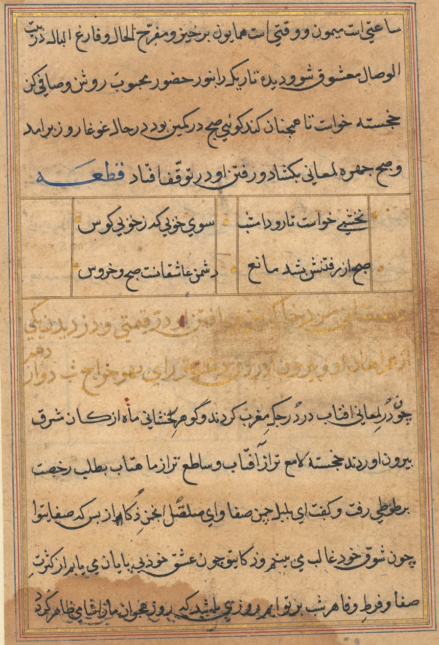 Bir Papağanın Tuti-Nama Masalları, c. 1560. by Unbekannt