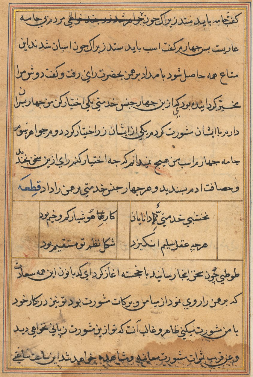 Bir Papağanın Tuti-Nama Masalları, c. 1560. by Unbekannt