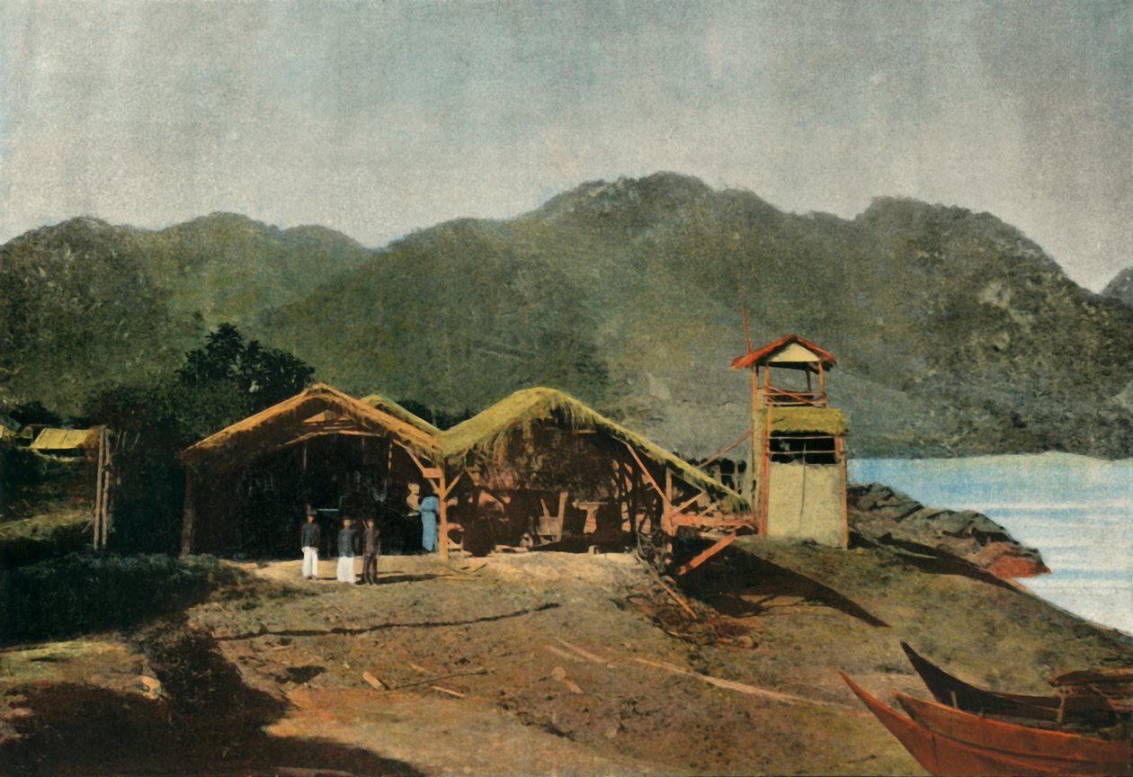 Tuyen-Quan - Optik Karakolu, Tuyen Quan - Gözetleme Kulesi, 1900. by Unbekannt