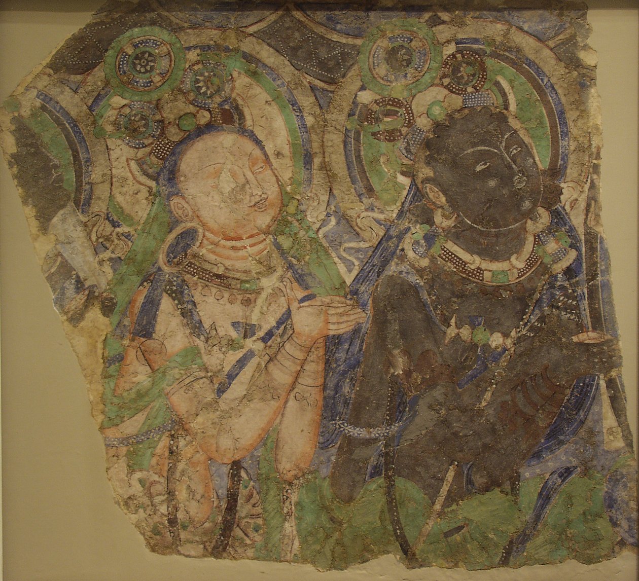 İki Tapan Bodhisattva, 4.-6. yüzyıl. by Unbekannt