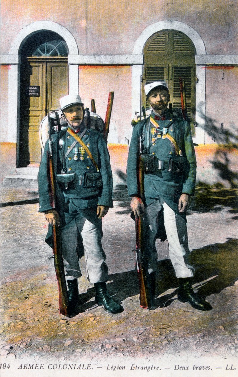 İki Fransız Yabancı Lejyoneri, 20. yüzyıl by Unbekannt