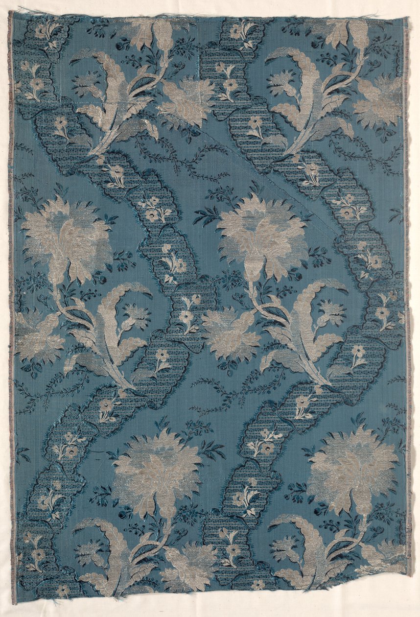 Figürlü İpekten Birleştirilmiş İki Panel, 1723-1774. by Unbekannt