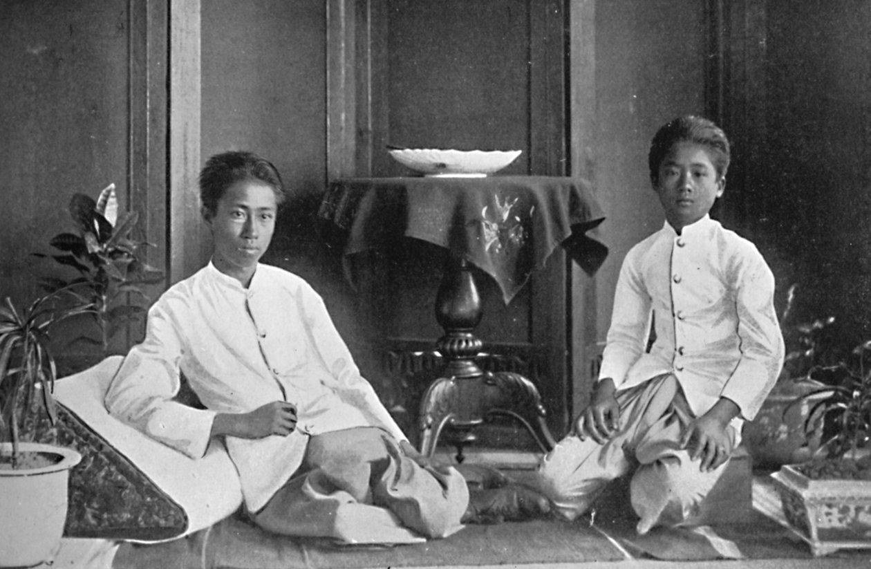 İki Siyam beyefendisi, 1902 by Unbekannt