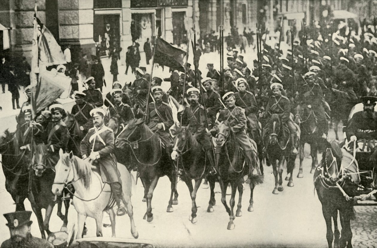 Rus Süvari Türleri, 1919. by Unbekannt