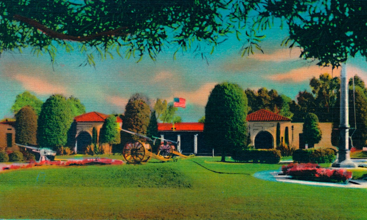 ABD Deniz Eğitim İstasyonu, Yönetim Binası. San Diego, Kaliforniya, 1941 by Unbekannt