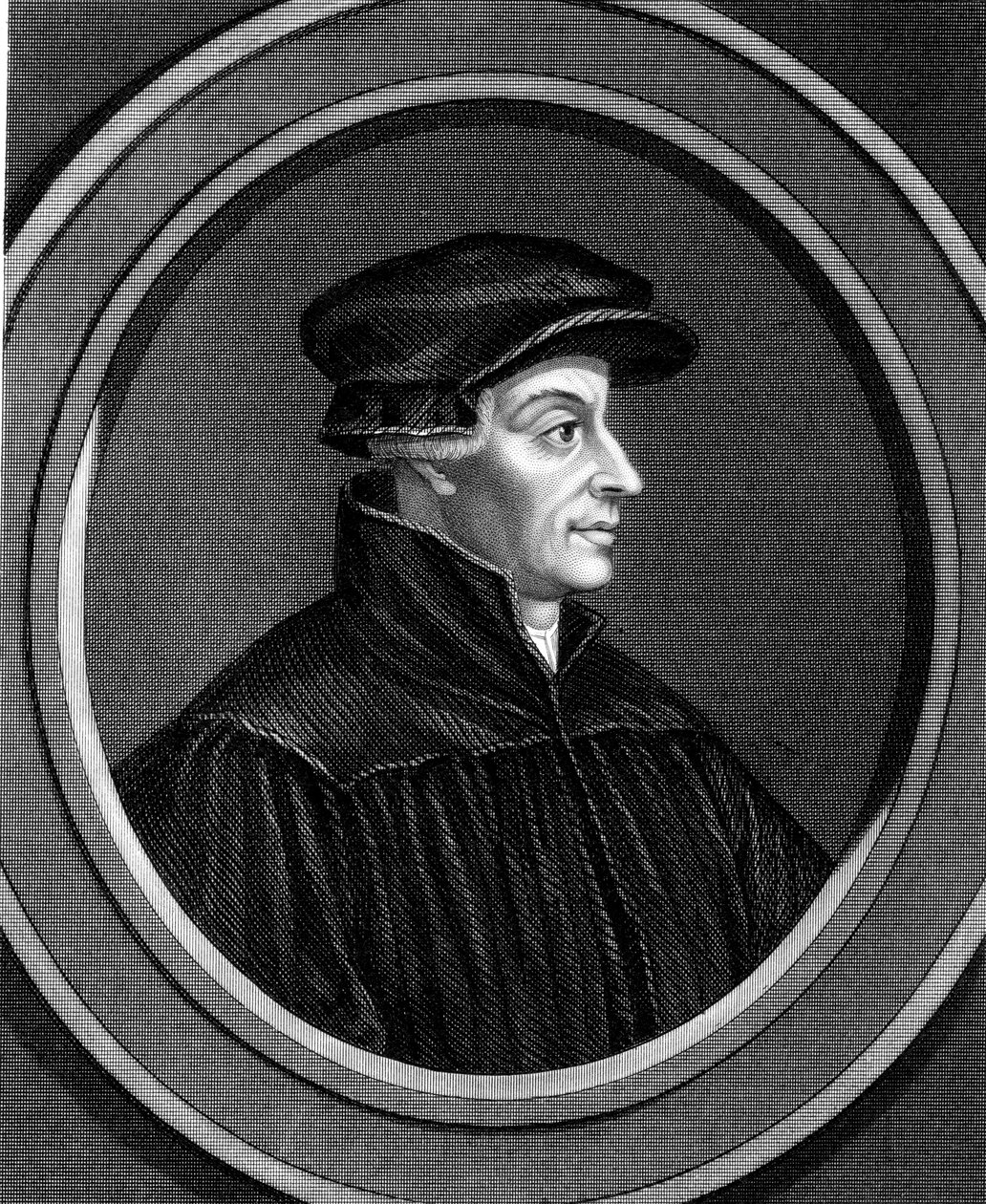 Ulrich Zwingli, İsviçre Reformu ilahi, c1530 1851 by Unbekannt