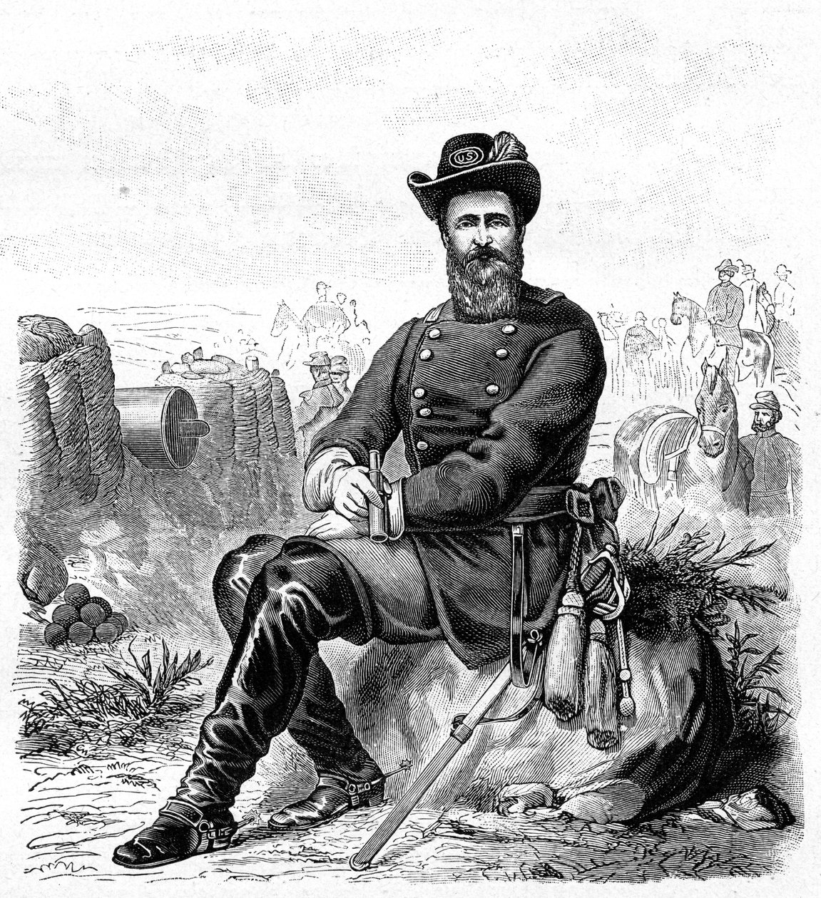 Ulysses S Grant, 19. yüzyıl Amerikan askeri ve devlet adamı, 1900 by Unbekannt