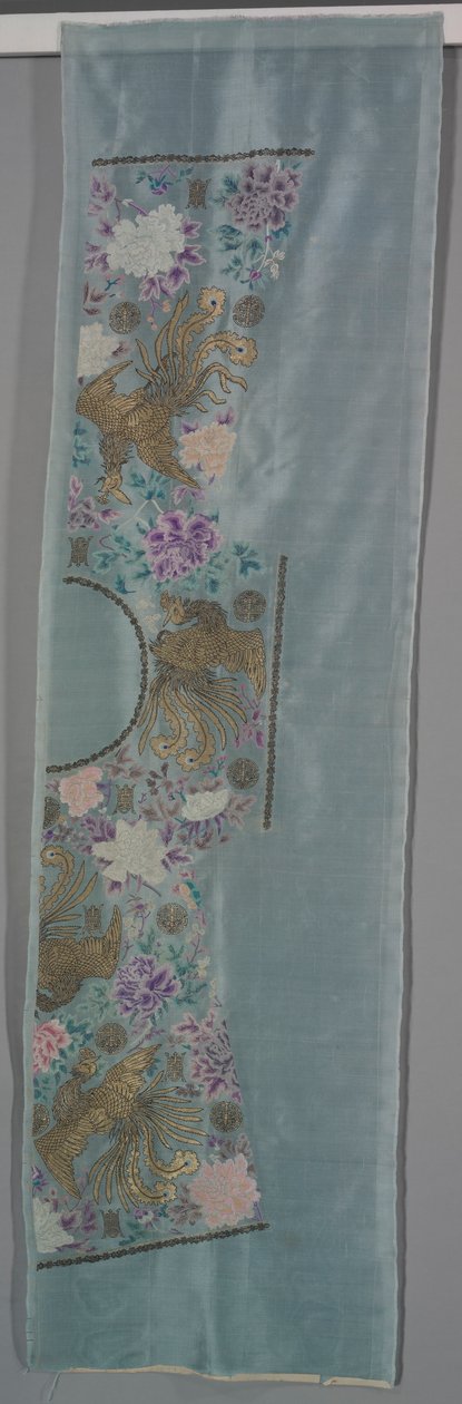 Kesilmemiş Elbise: Uygun Sol Ön ve Arka Panel, c. 1890