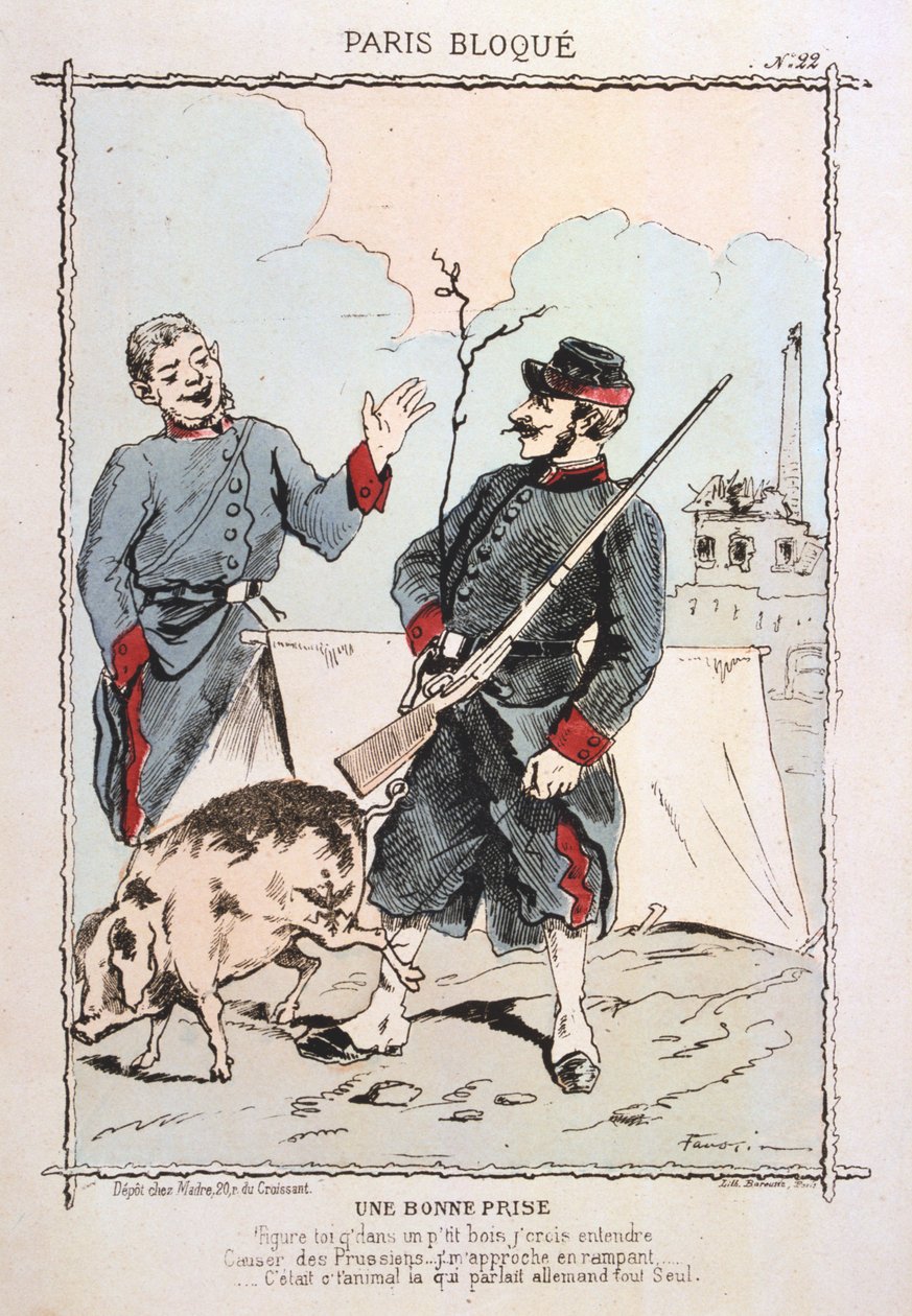 İyi Bir Av, 1870-1871 by Unbekannt