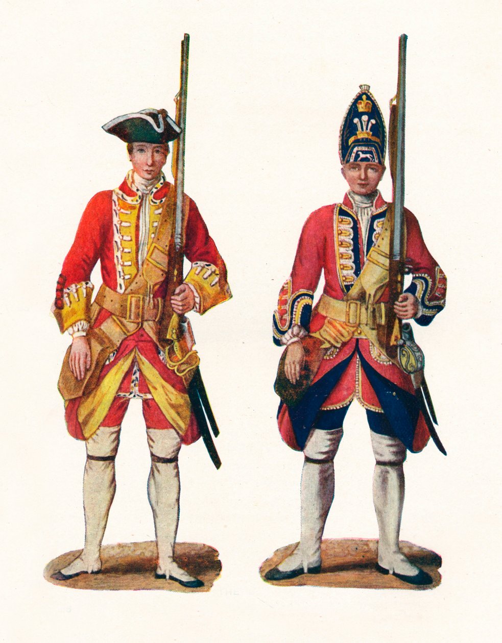İngiliz Ordusunun Üniformaları, 1742, 1904 by Unbekannt