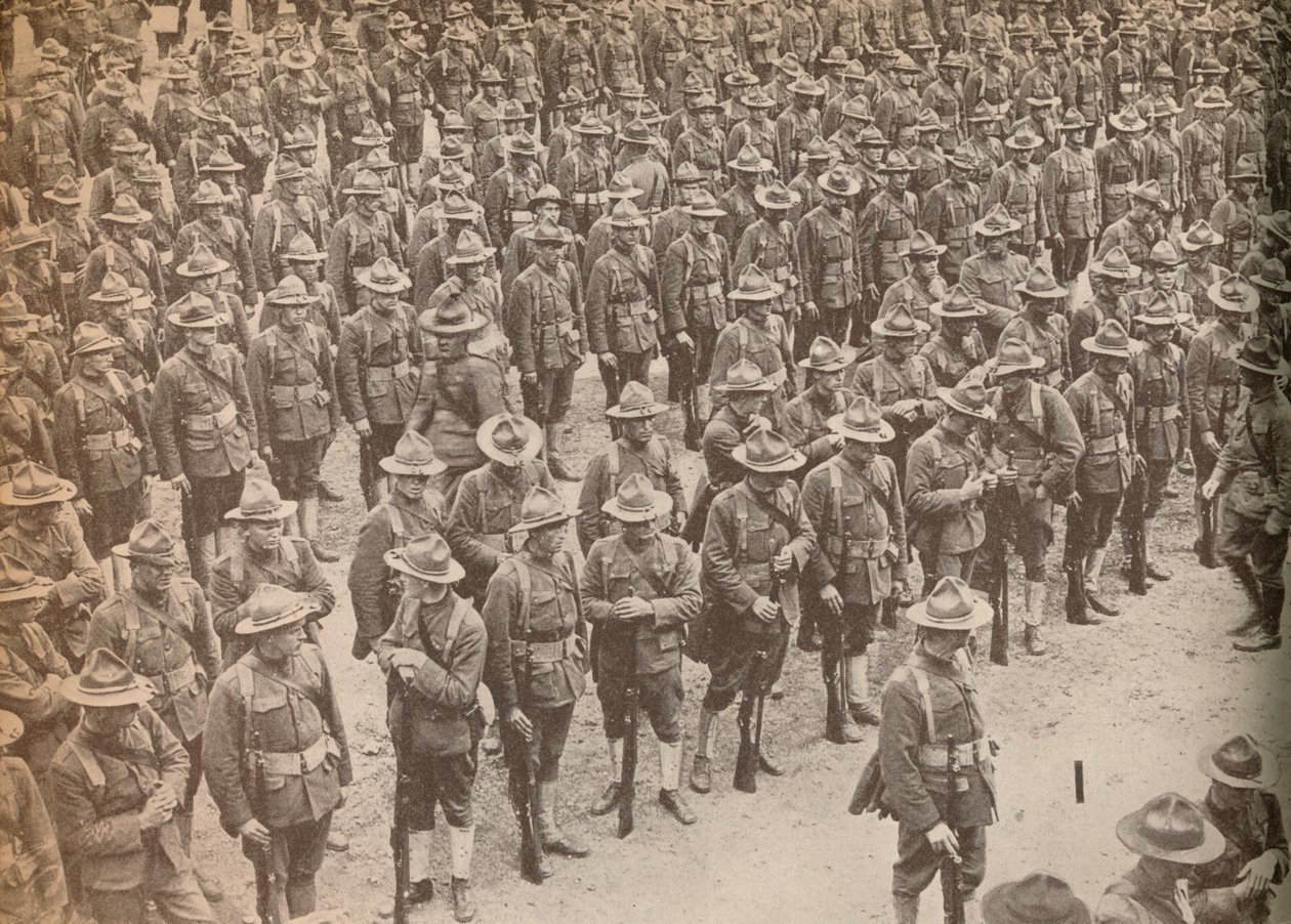 Birleşik Devletler Birlikleri, 15 Ağustos 1917