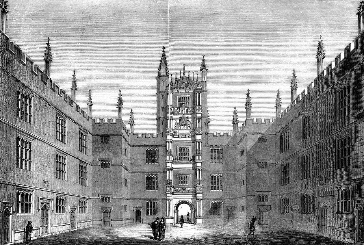 Oxford Üniversitesi, 1849 by Unbekannt