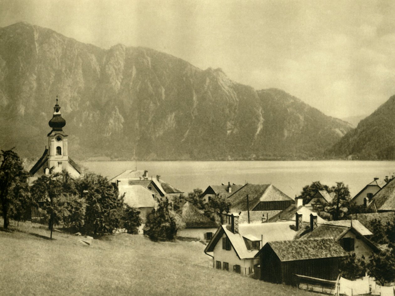 Unterach am Attersee, Yukarı Avusturya, c1935. by Unbekannt