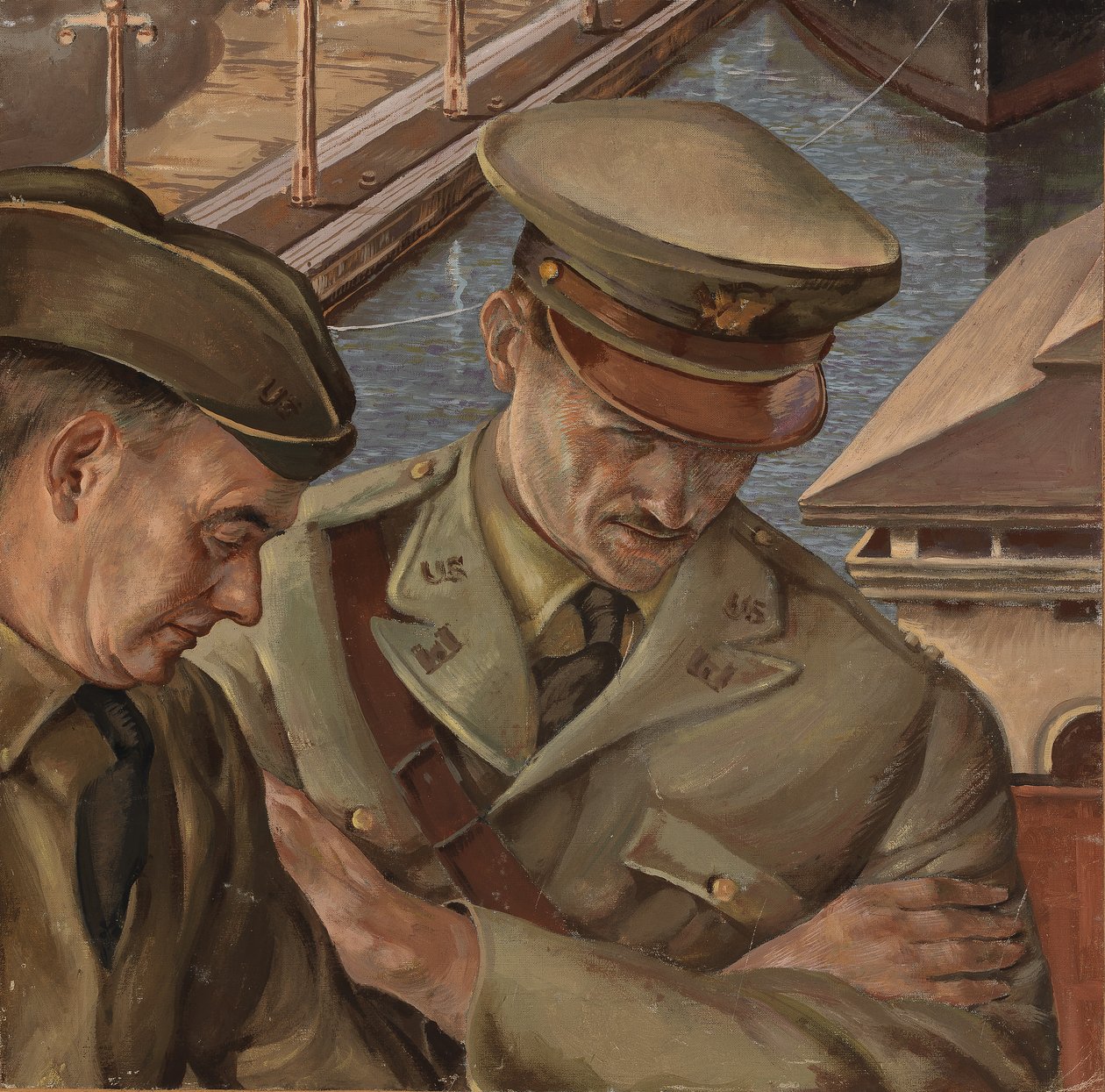 İsimsiz duvar çalışması, yaklaşık. 1933-1943. by Unbekannt