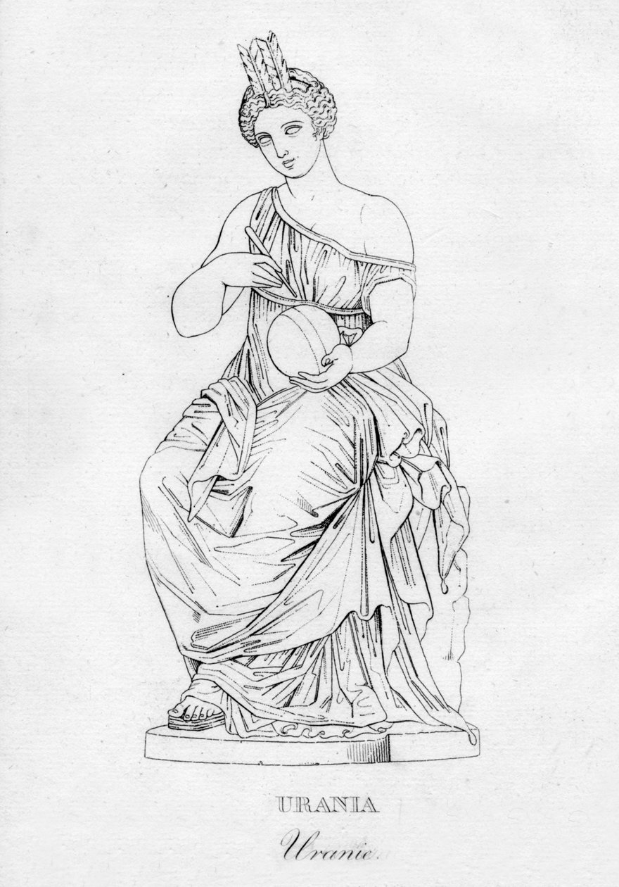 Urania Uranie, c1850 by Unbekannt