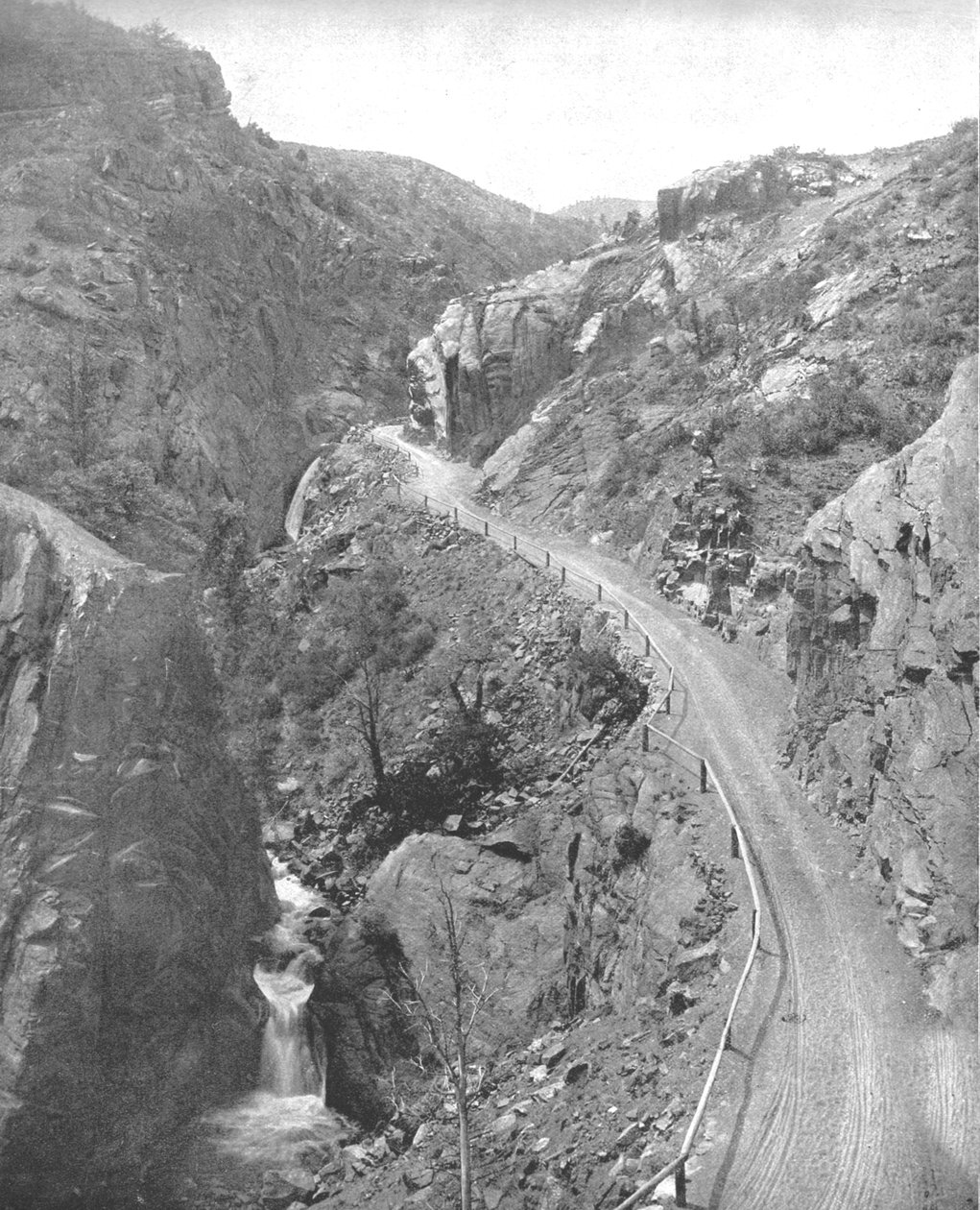 Ute Pass, Colorado, ABD, c1900. by Unbekannt
