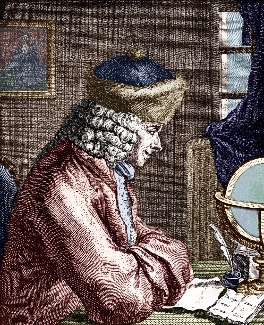 VOLTAIRE, Francois-Marie Arouet - çalışan Voltaire