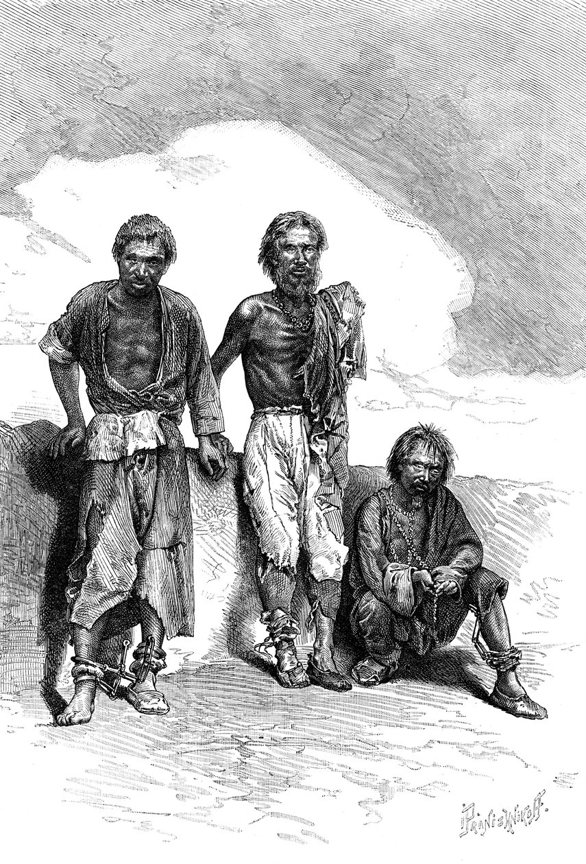 Serseri Hükümlüler, Çin, c1890 by Unbekannt