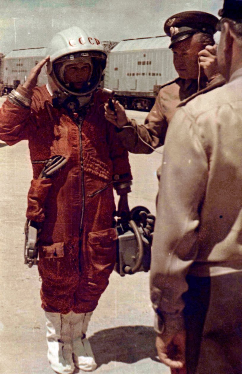 Valentina Tereshkova, Rus kozmonot, Baykonur Uzay Üssü, SSCB, 16 Haziran 1963 by Unbekannt