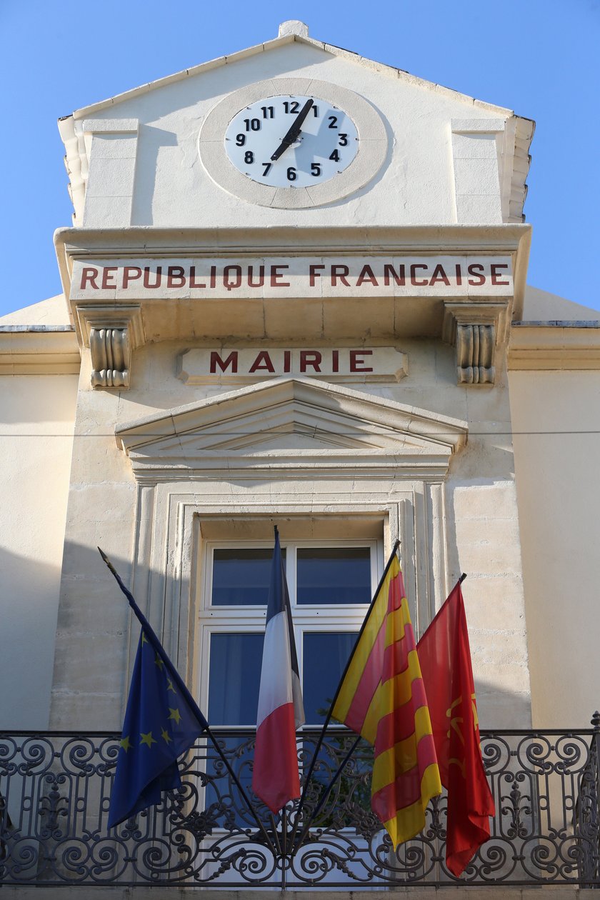 Vallabregues, belediye binası, Vallabregues, Fransa by Unbekannt