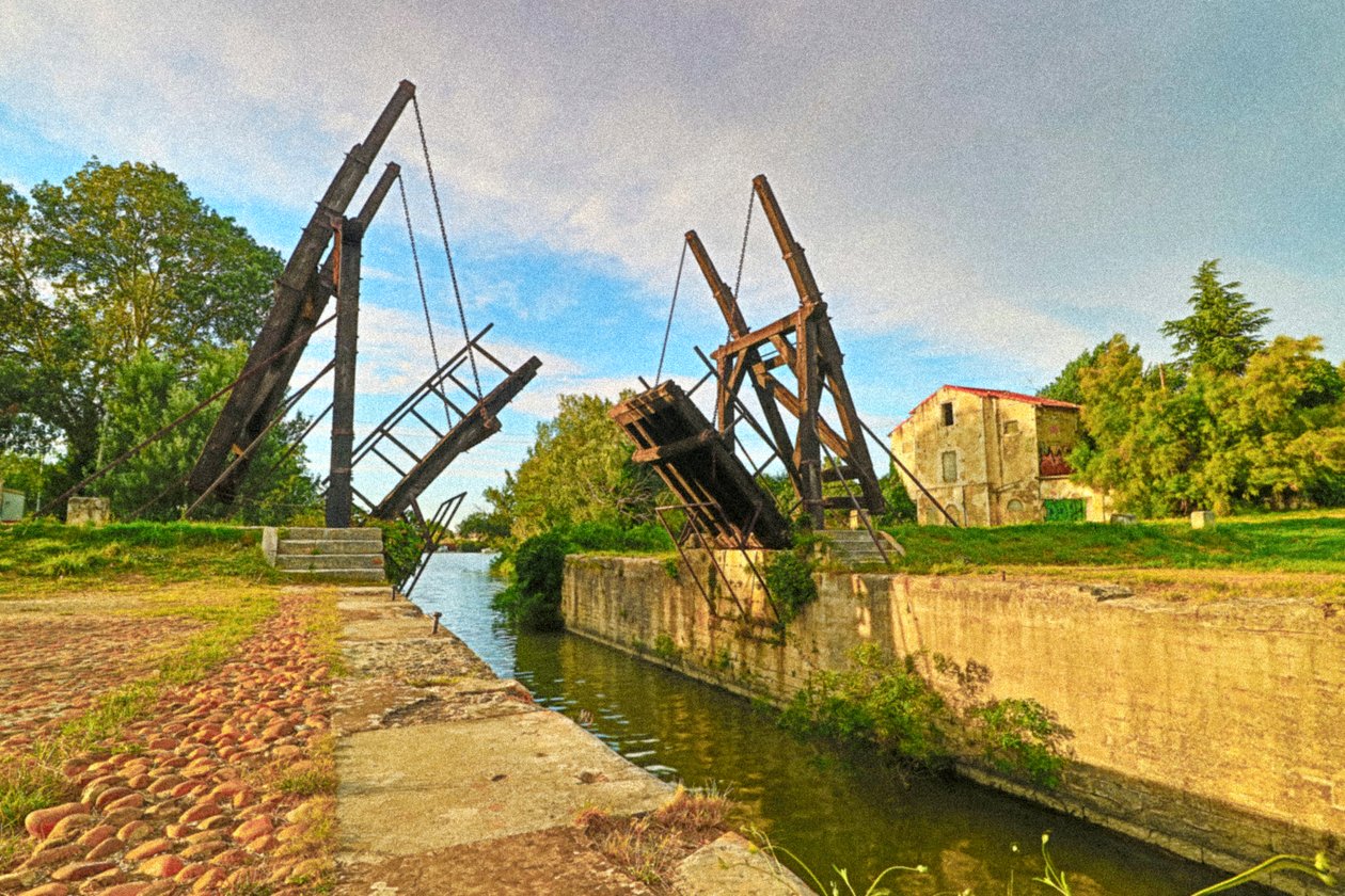 Van Gogh, Arles'daki Langloise Köprüsü (fotoğraf) by Unbekannt