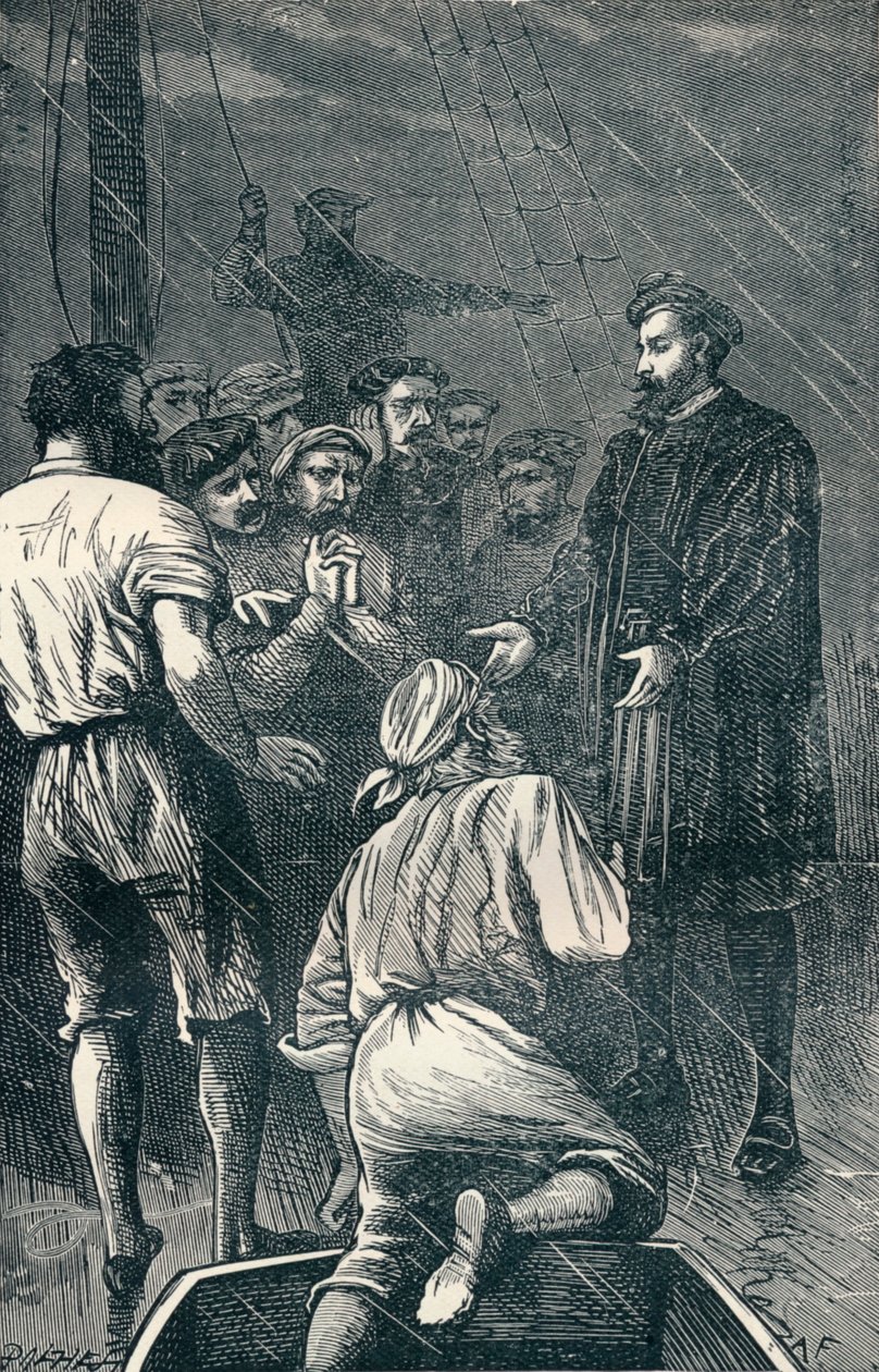 Vasco da Gama Tekrar Dönmeyi Reddediyor, 1904 by Unbekannt
