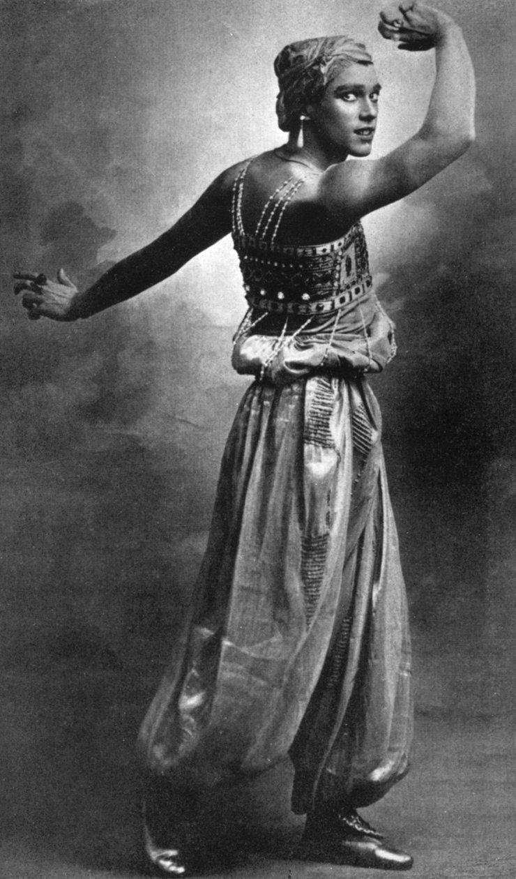 Vaslav Nijinsky, Rus balerin ve koreograf by Unbekannt