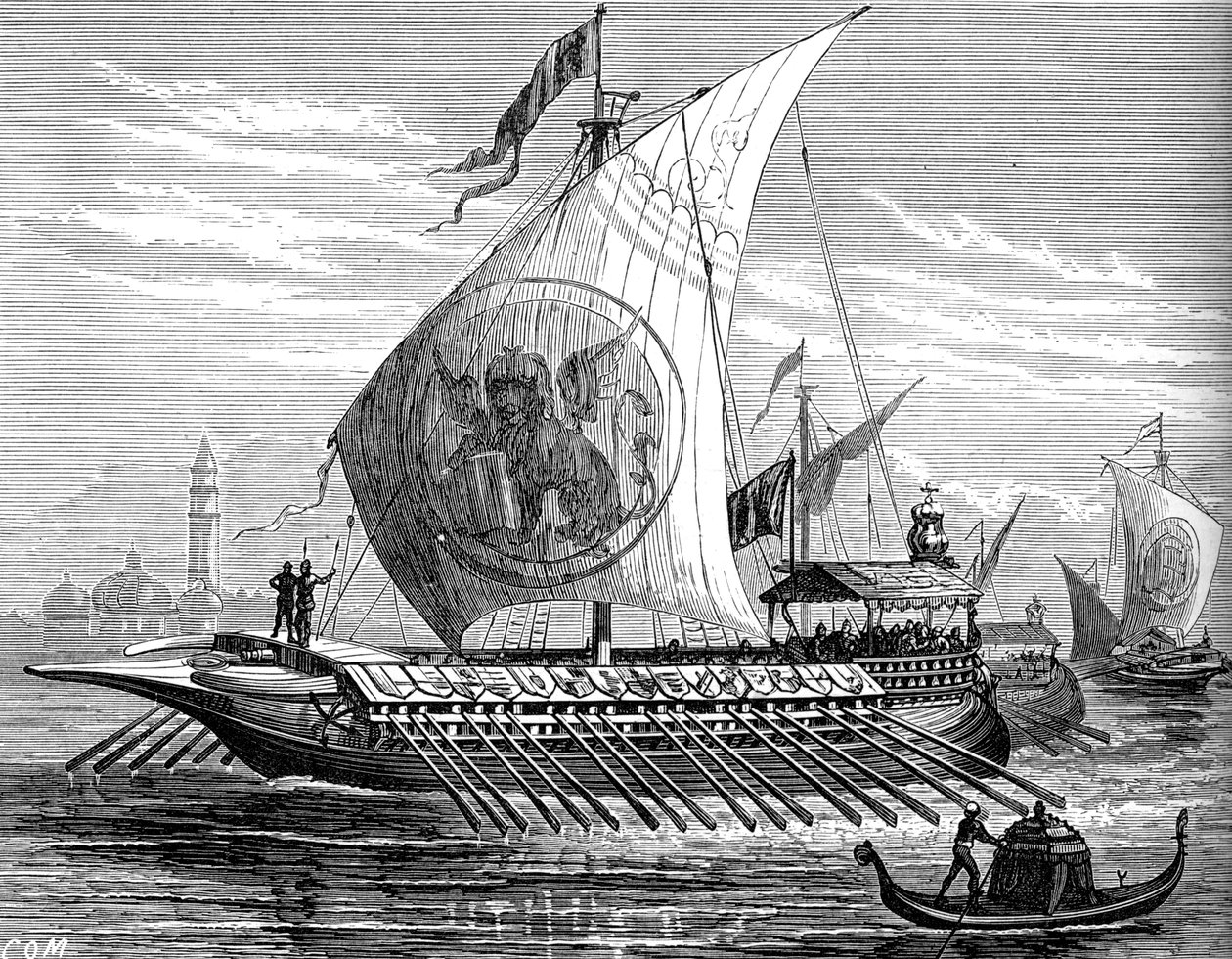 Venedik kadırgası, c1880 by Unbekannt