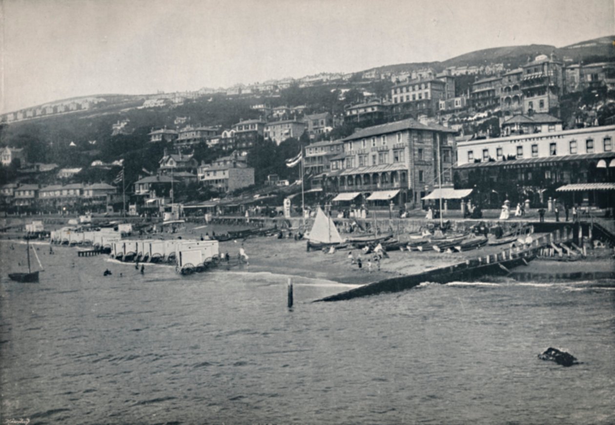 Ventnor - Denizden Panorama, 1895 by Unbekannt