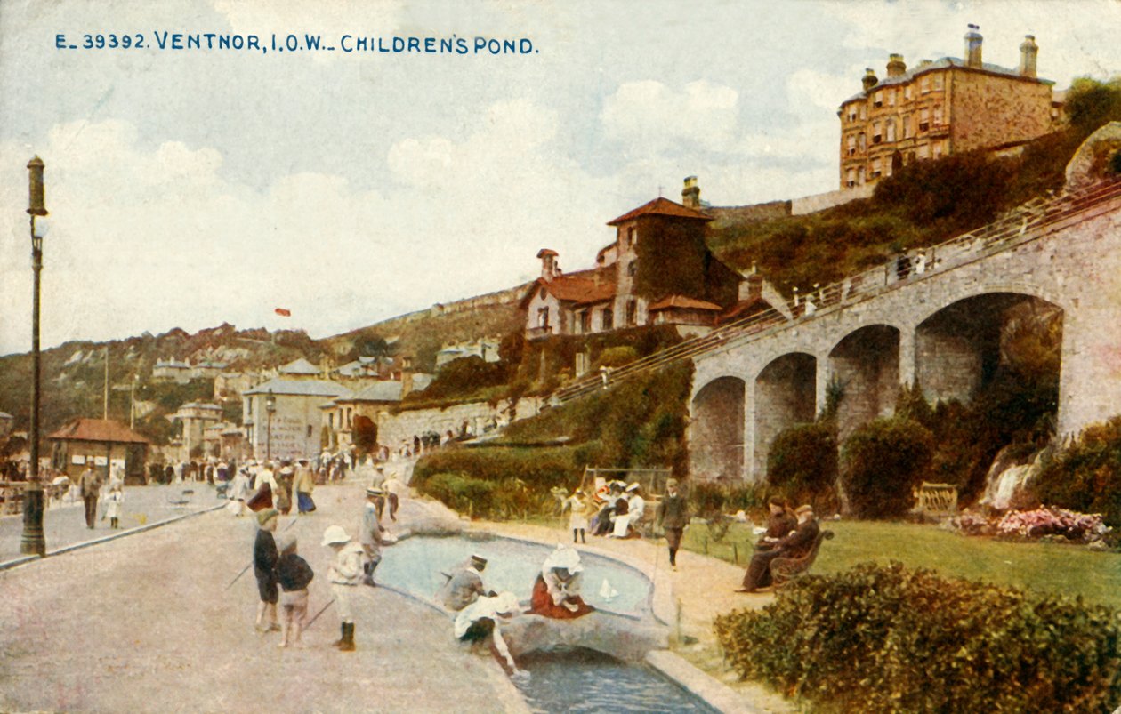 Ventnor, I.O.W - Çocuk Göleti, 1919. by Unbekannt