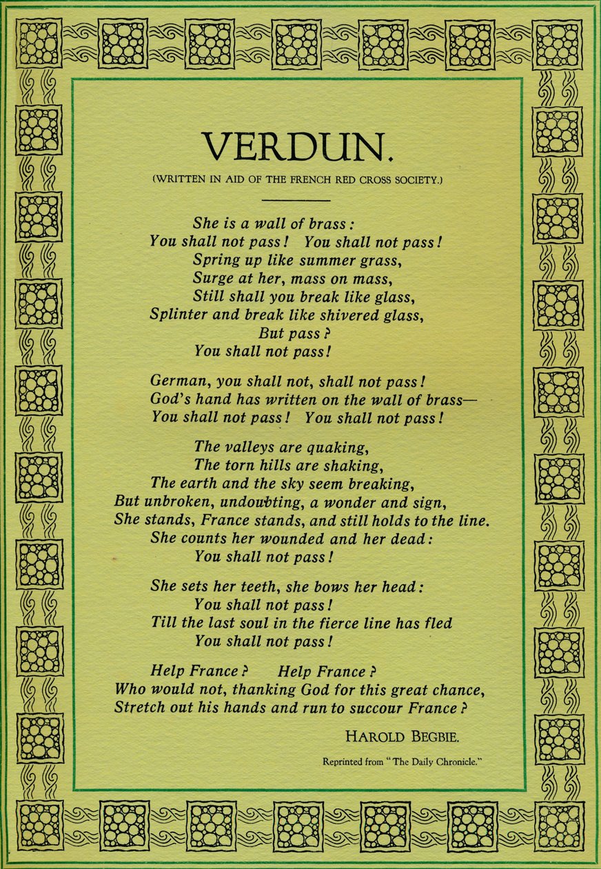 Verdun, 1916 by Unbekannt