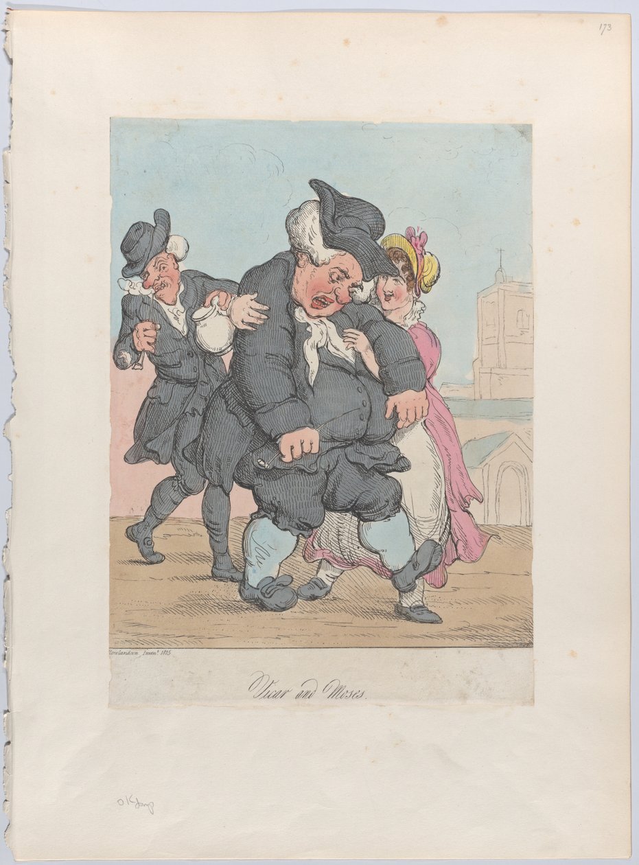 Papaz ve Musa, 1815., 1815. by Unbekannt