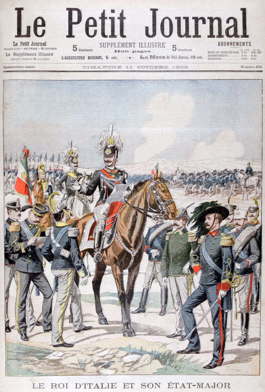 Victor Emmanuel III, İtalya kralı ve devlet başkanı, 1903 by Unbekannt
