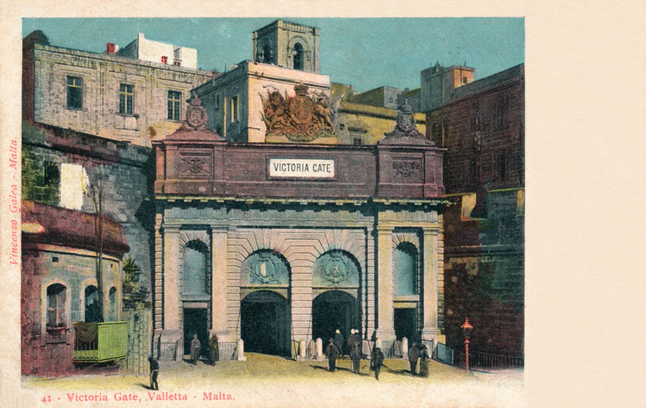 Victoria Kapısı, Valetta - Malta, c1900 by Unbekannt