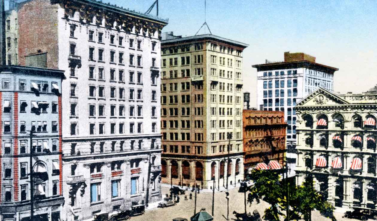 Victoria Meydanı, St James Caddesi, Montreal, Kanada, c1900s by Unbekannt