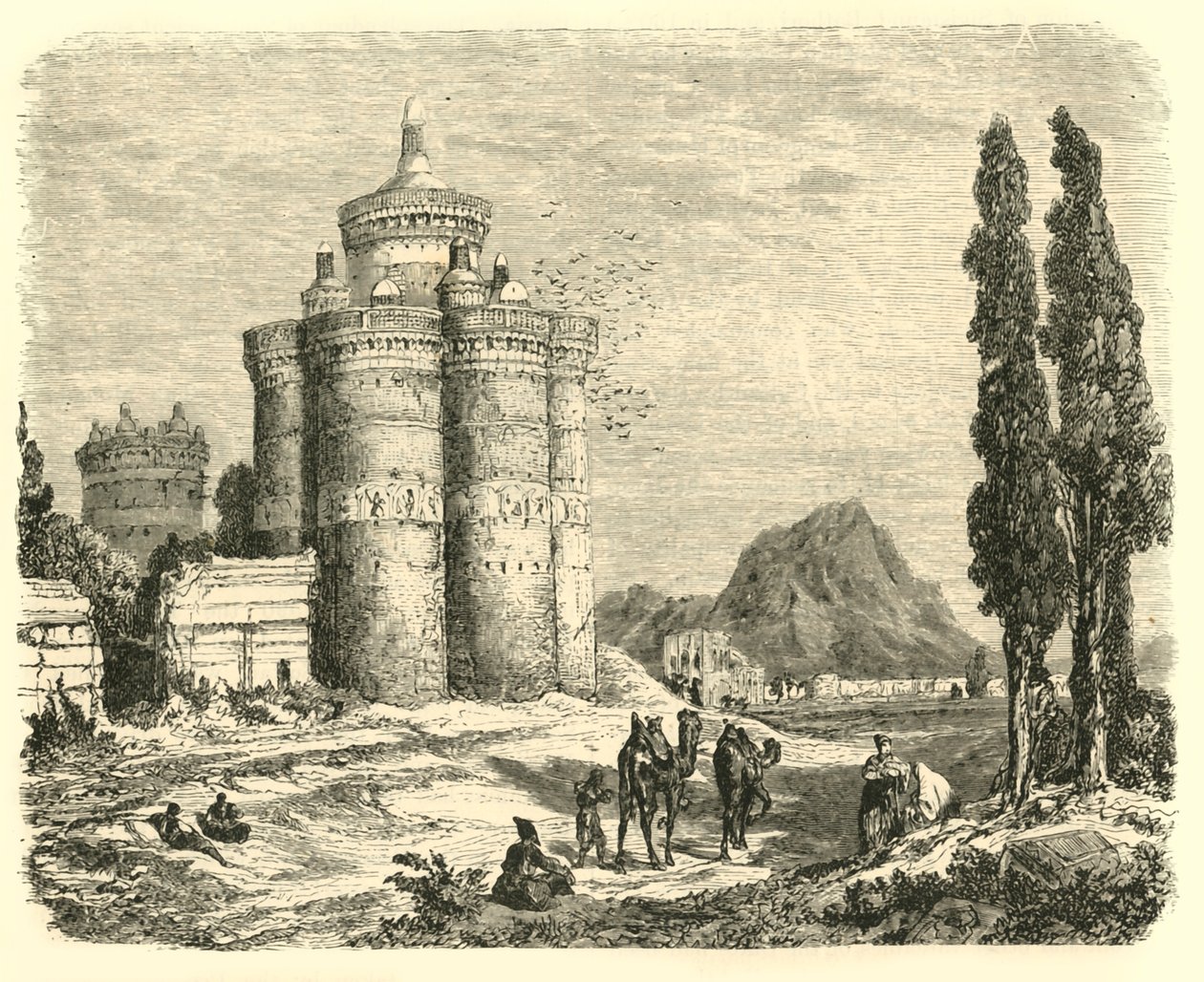 İspahan Yakınlarından Görünüm, 1890. by Unbekannt