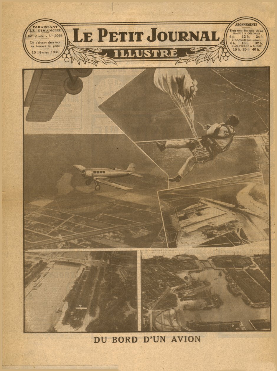 Bir uçaktan görünüm, 1931. by Unbekannt