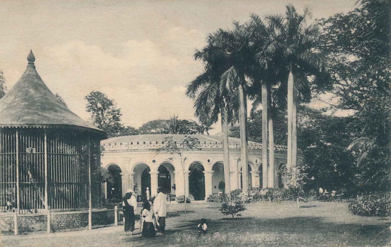 Zoolojik Bahçelerde Görünüm, Kalküta, c1910. by Unbekannt