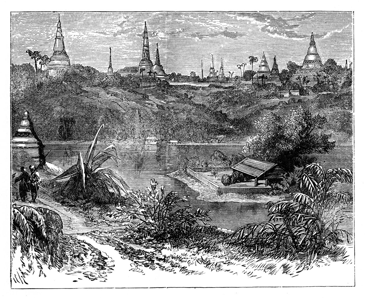 Rangoon, Burma, c1888 yakın görünümü by Unbekannt