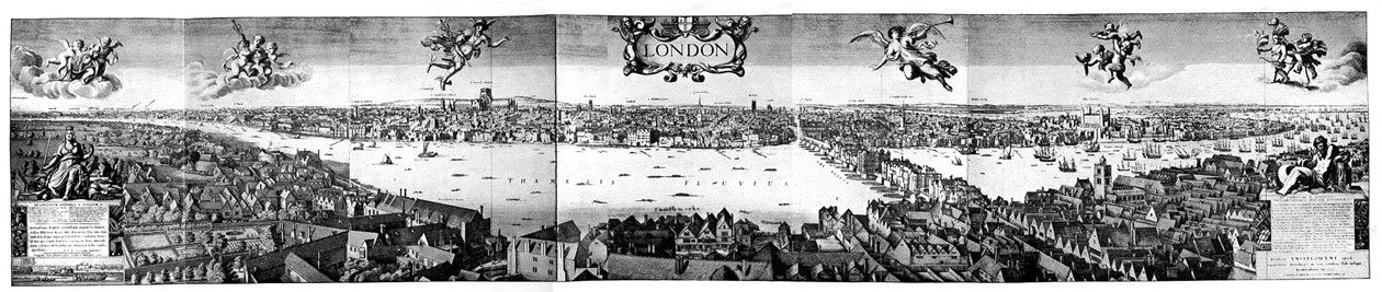 Londra manzarası, c1650, 19. yüzyıl by Unbekannt