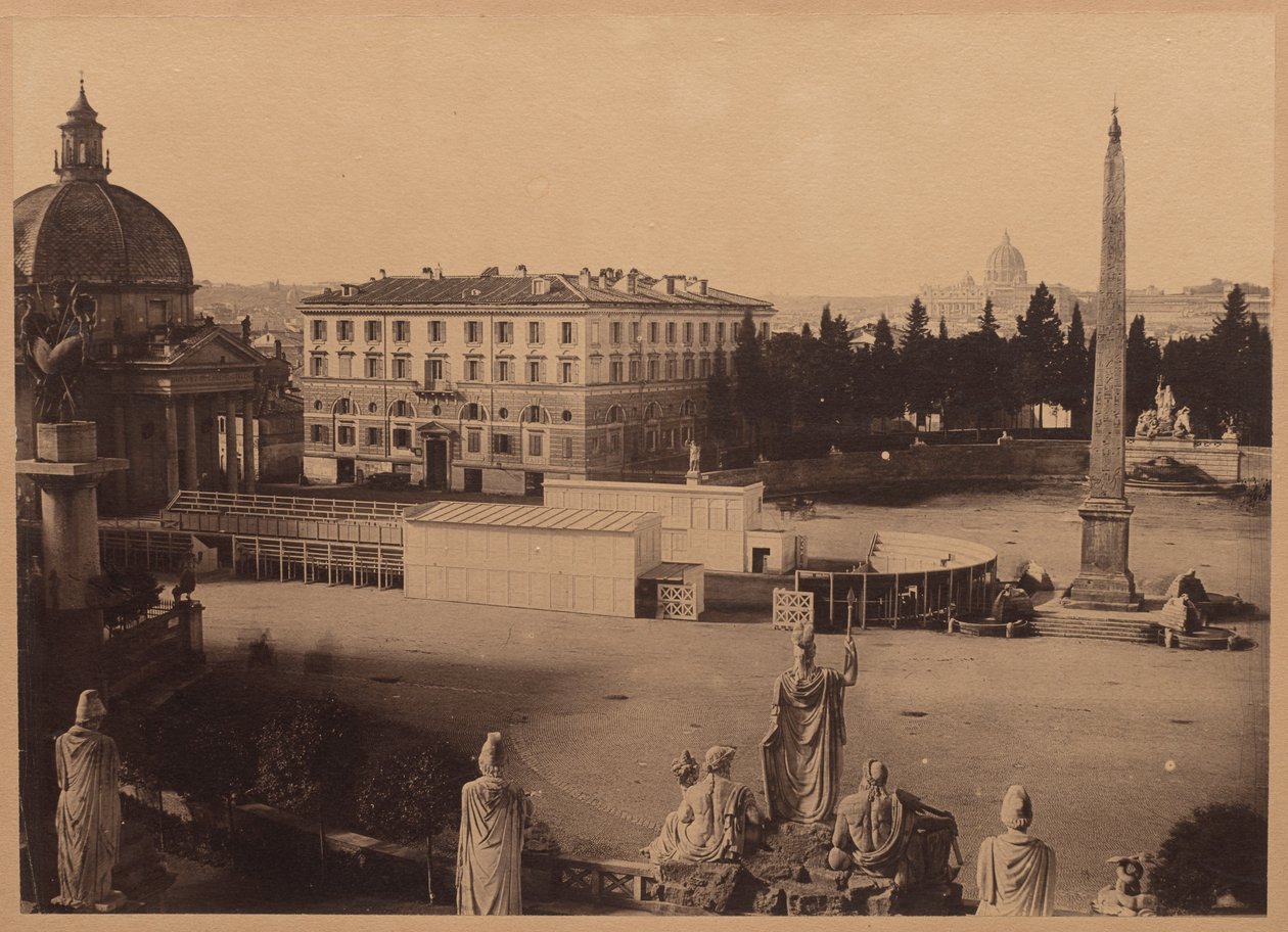 Roma manzarası, c. 1860. by Unbekannt