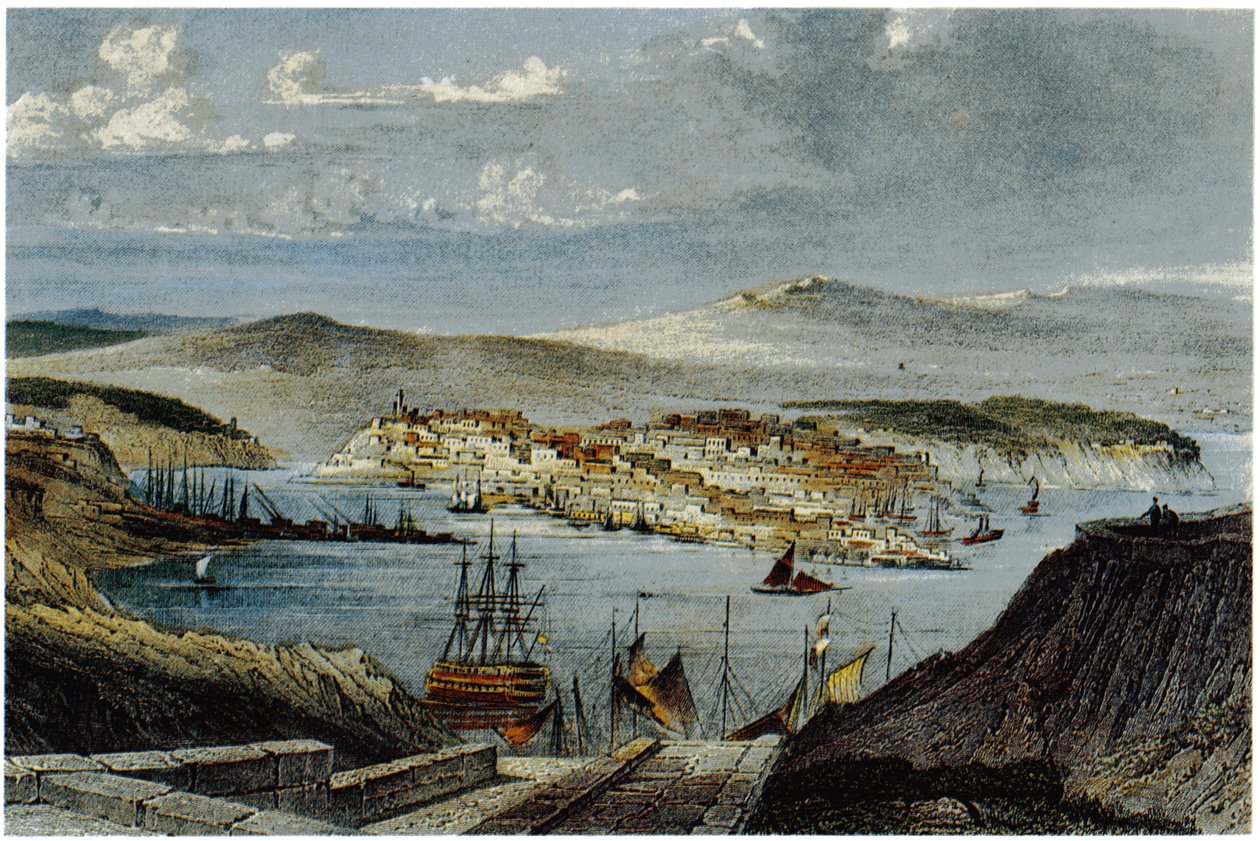 Sivastopol manzarası, c. 1850 by Unbekannt