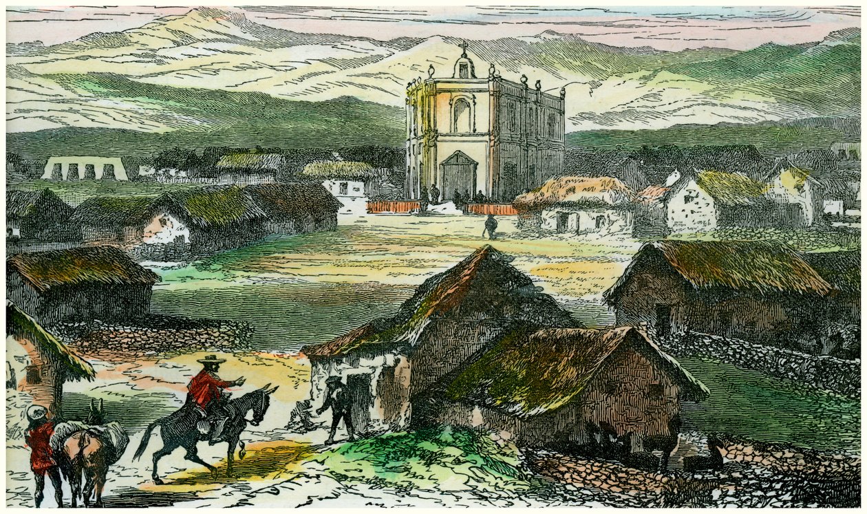 Titicaca Gölü yakınlarındaki Tiahuanaco