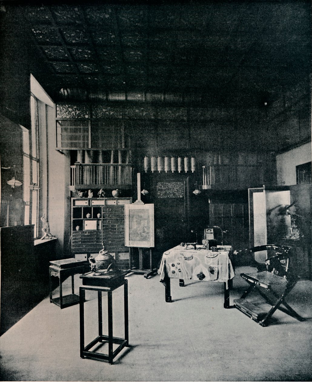 Stüdyo Görünümü, 25 Cadogan Gardens, c1899 by Unbekannt
