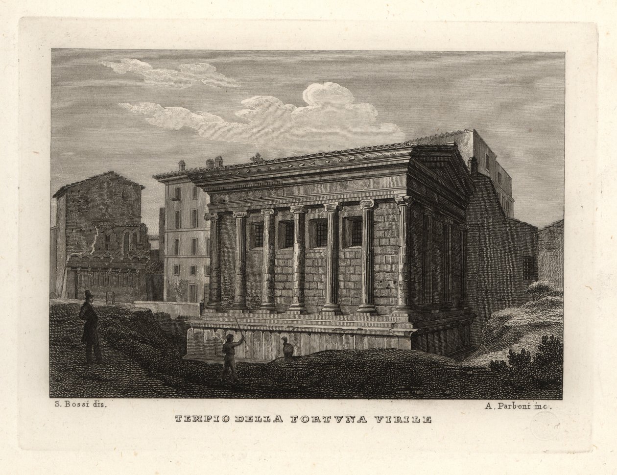 Portunus Tapınağı, Tempio di Portuno veya Tempio della Fortuna Virile