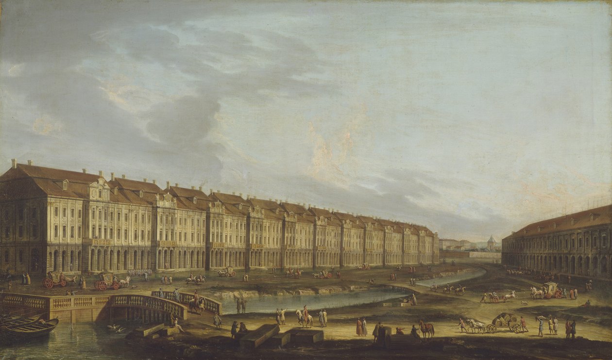 18. yüzyılın ortalarında, Saint Petersburg