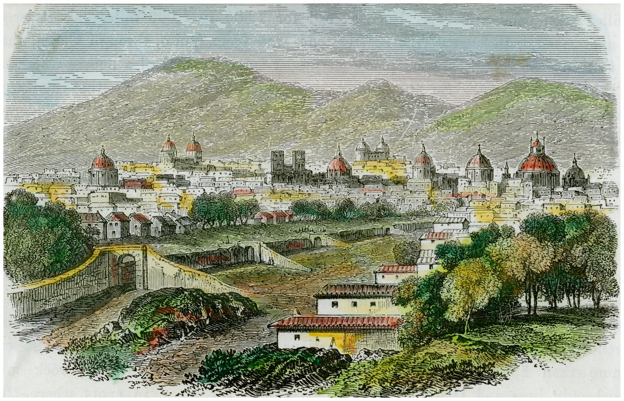 Cuzco şehrinin görünümü, Peru, c1875 by Unbekannt